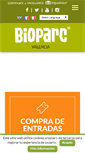 Mobile Screenshot of bioparcvalencia.es